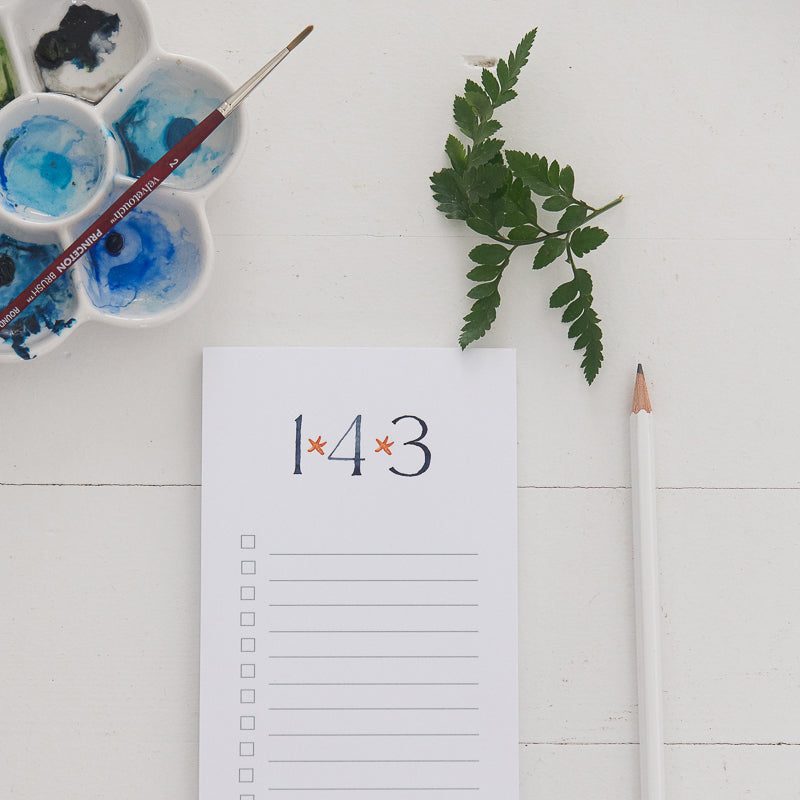 143 List Pad | Finding Silver Pennies