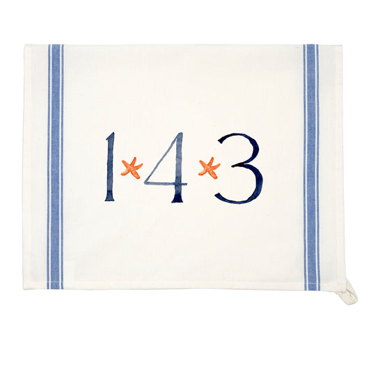 143 Tea Towel | Finding Silver Pennies