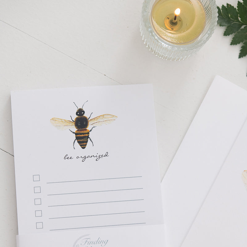 Bee Organized List Pad | Finding Silver Pennies