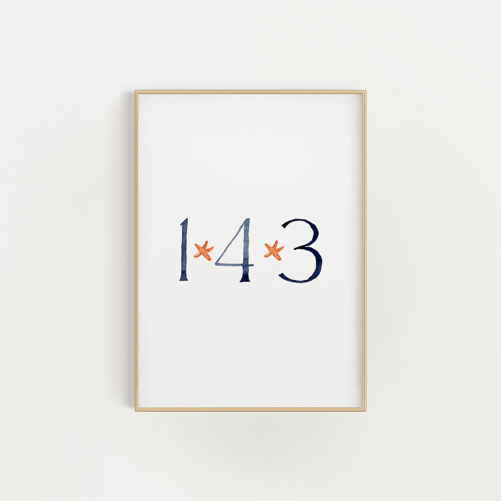 143 Giclée Print | Finding Silver Pennies