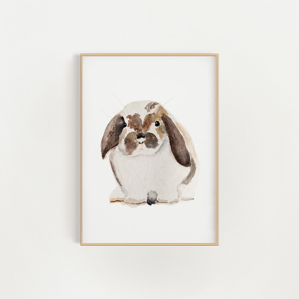 Bunny Giclée Print | Finding Silver Pennies