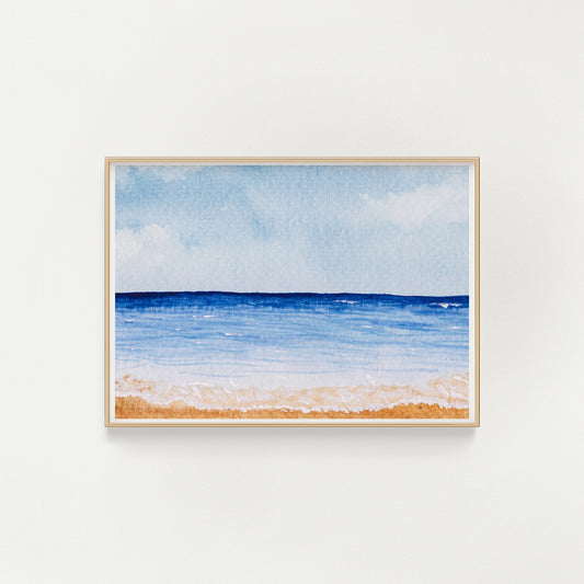 Day at the Beach Giclée Print | Finding Silver Pennies