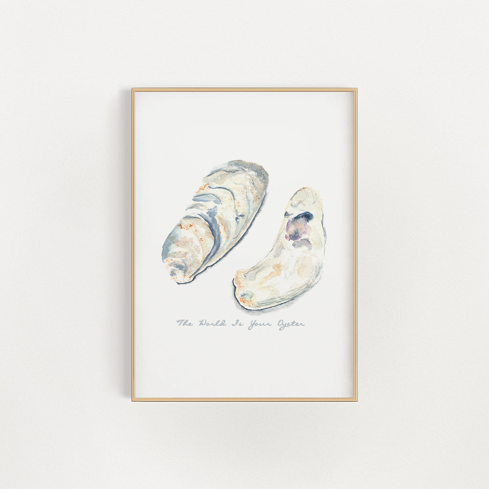 Oysters Giclée Print | Finding Silver Pennies