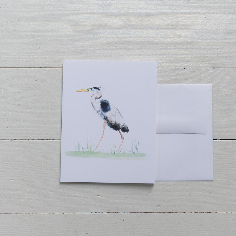 Great Blue Heron Note Card