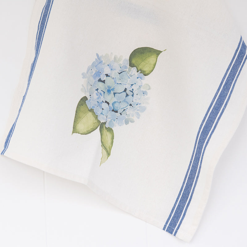 Hydrangea Tea Towel | Finding Silver Pennies