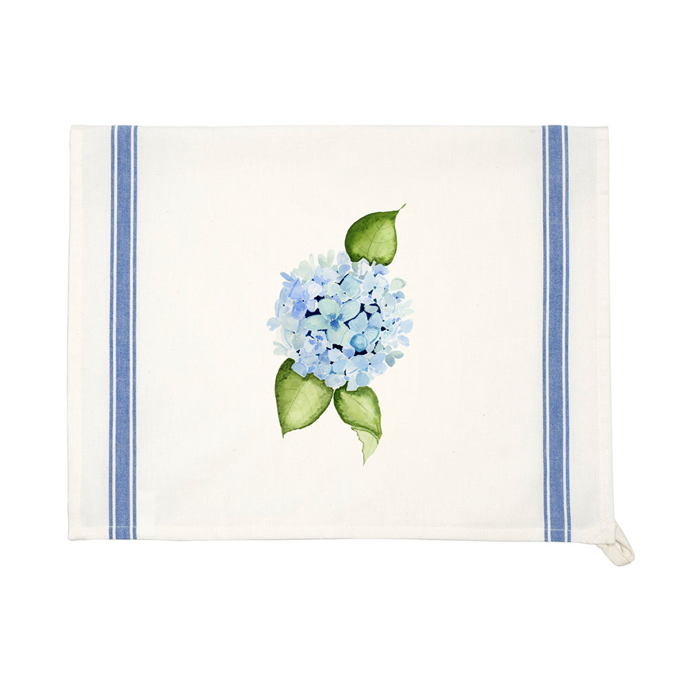 Hydrangea Tea Towel | Finding Silver Pennies