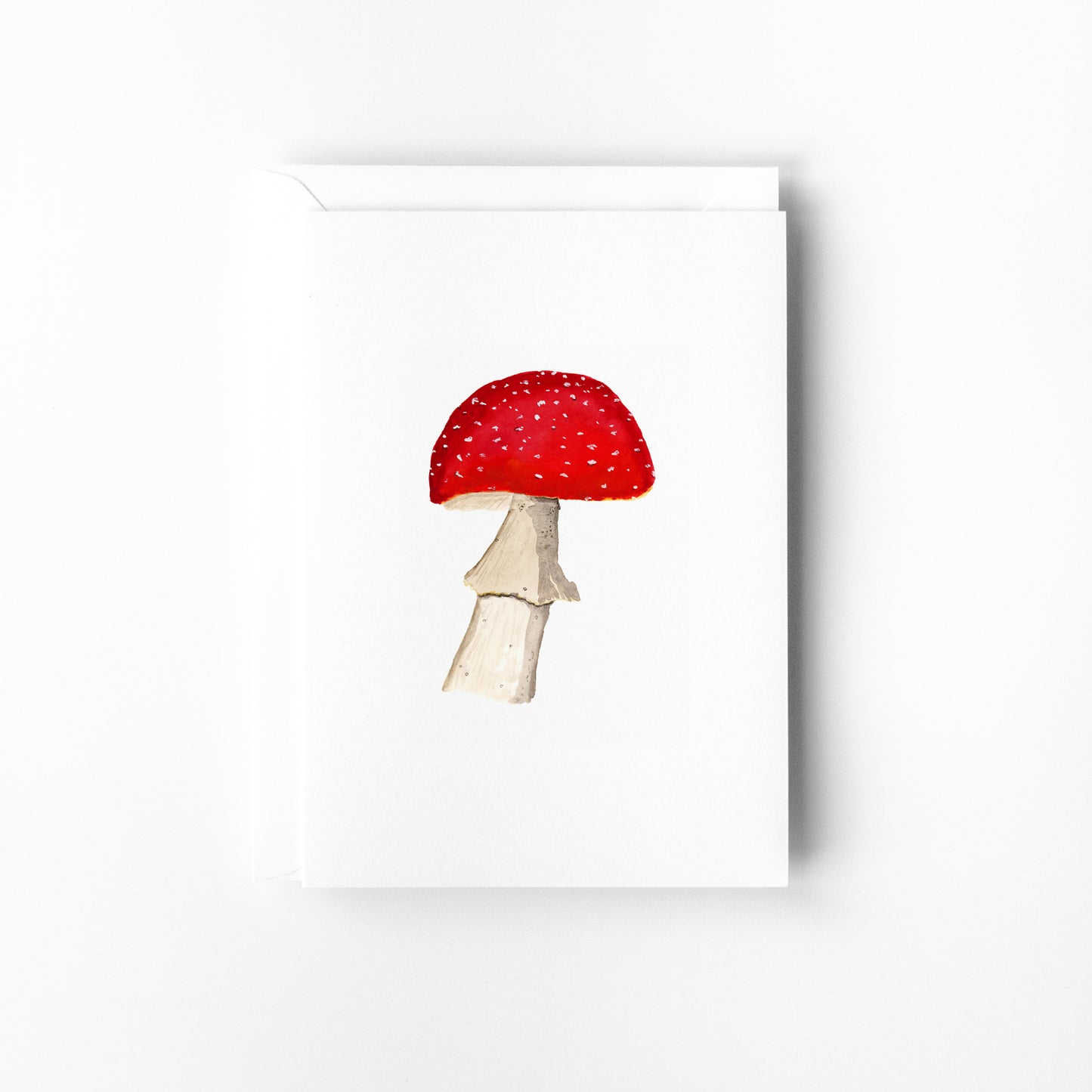 Mushroom Mini Note Card by Danielle Driscoll | Finding Silver Pennies
