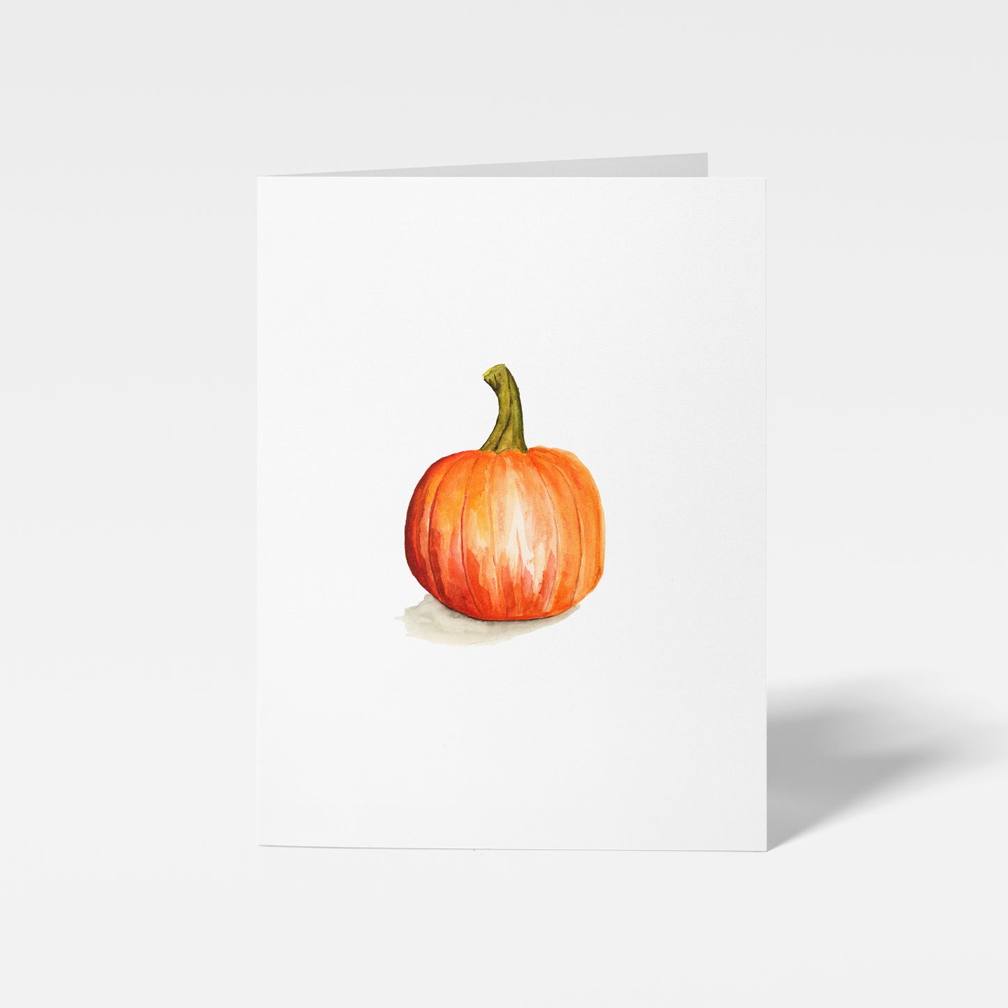 Pumpkin Mini Note Card by Danielle Driscoll | Finding Silver Pennies