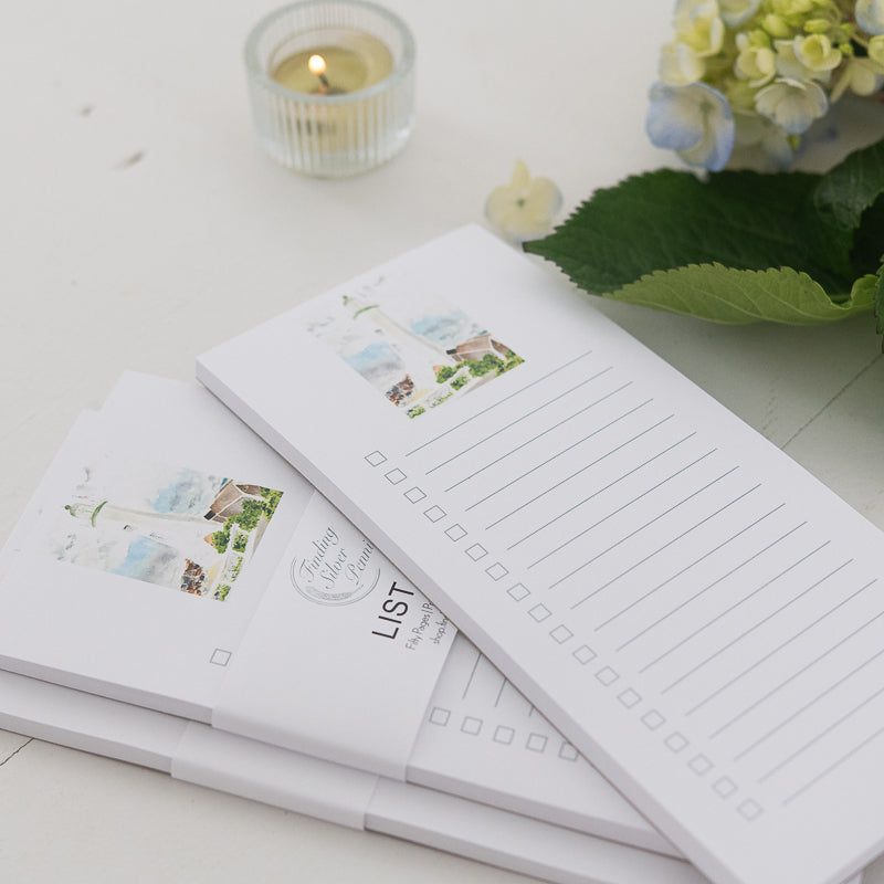 Scituate Lighthouse List Pad | Finding Silver Pennies