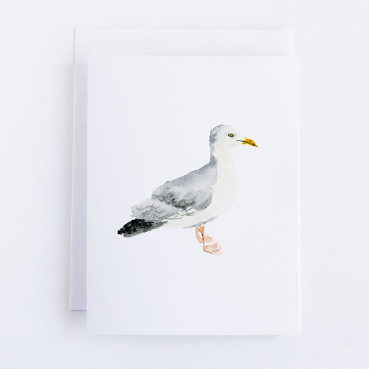 Seagull Note Card by Danielle Driscoll | Finding Silver Pennies
