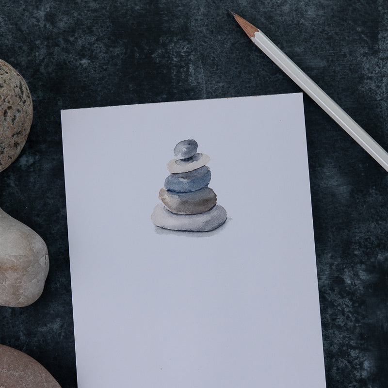 Beach Rocks Notepad