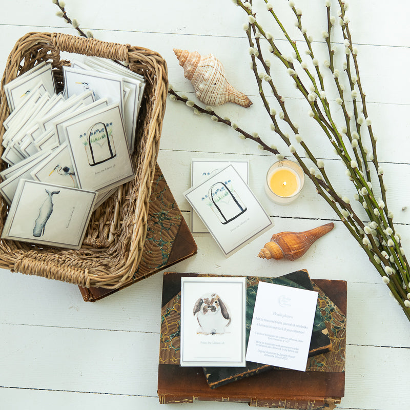 Bookplates by Danielle Driscoll | Finding Silver Pennies