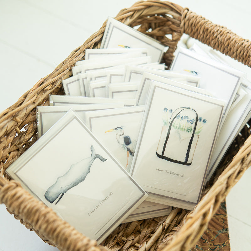 Collection of Watercolor Bookplates by Danielle Driscoll | Finding Silver Pennies
