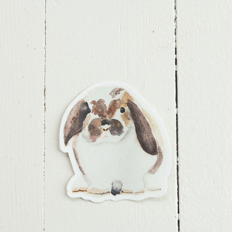 Bunny sticker by Danielle Driscoll | Finding Silver Pennies