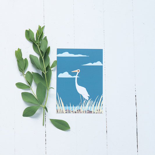 Heron 5x7 Print