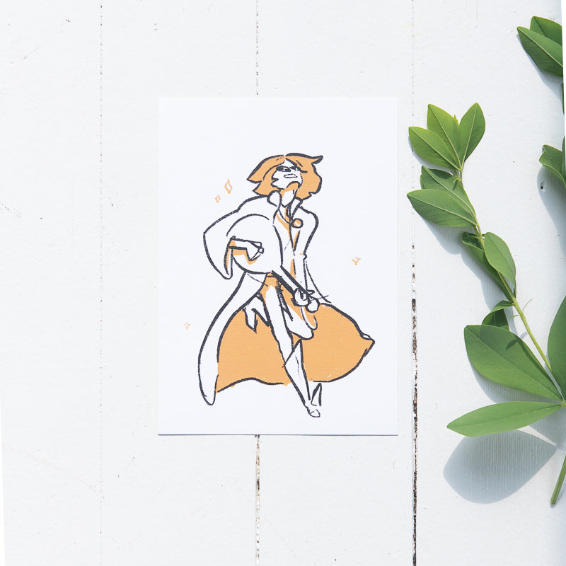 Lute Player Print