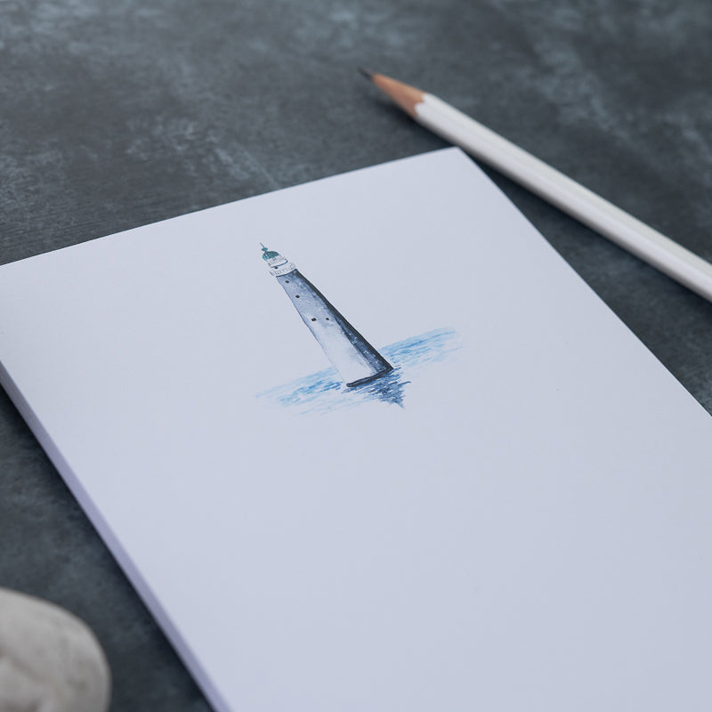 Minot Lighthouse Watercolor Notepad