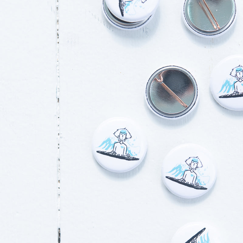 The Pianist Illustrated 1" pins