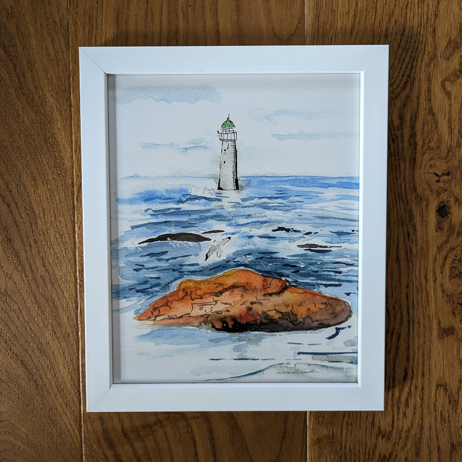 Sunny Day at Minot Framed Print
