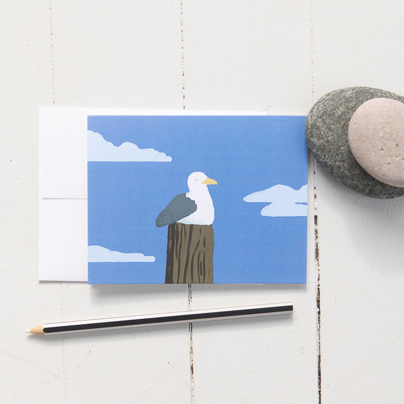 Seagull Note Card with Envelope
