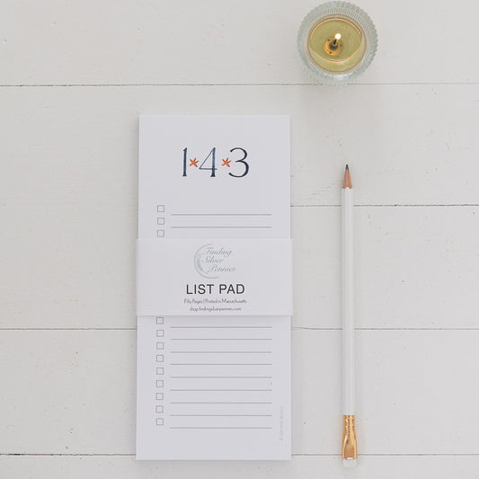 143 List Pad | Finding Silver Pennies