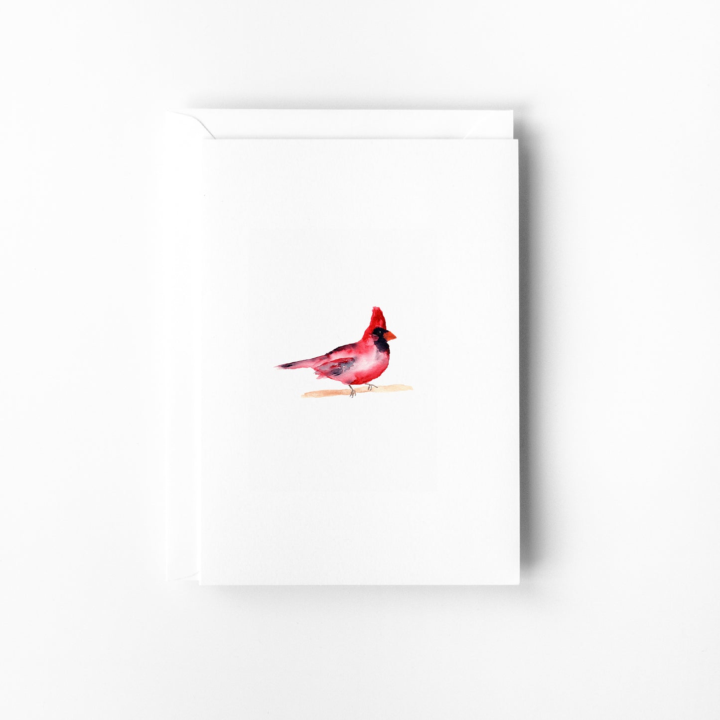 Cardinal Mini Note Card by Danielle Driscoll | Finding Silver Pennies