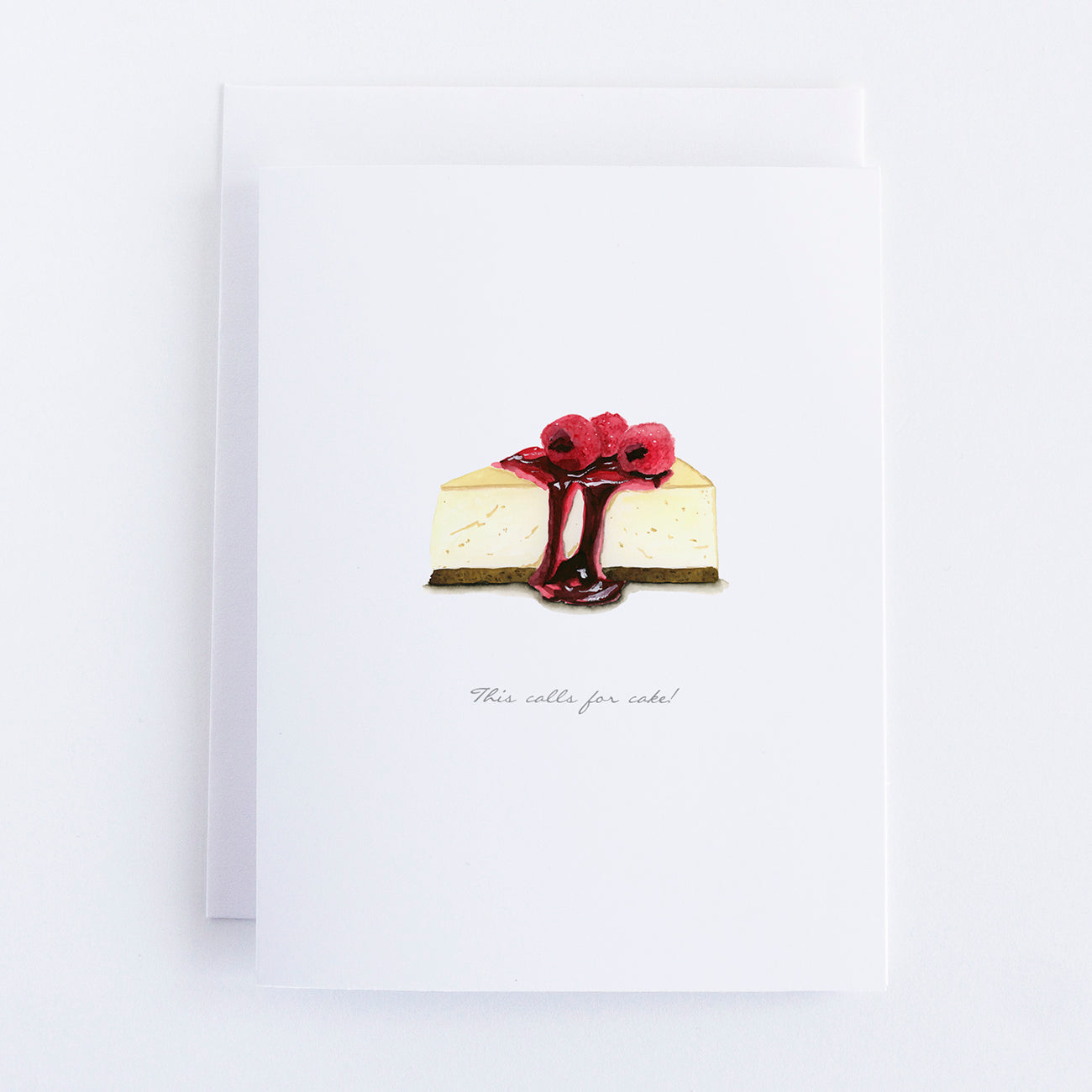 This Calls for Cake note card