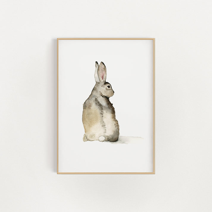 Cottontail Bunny Print – Finding Silver Pennies