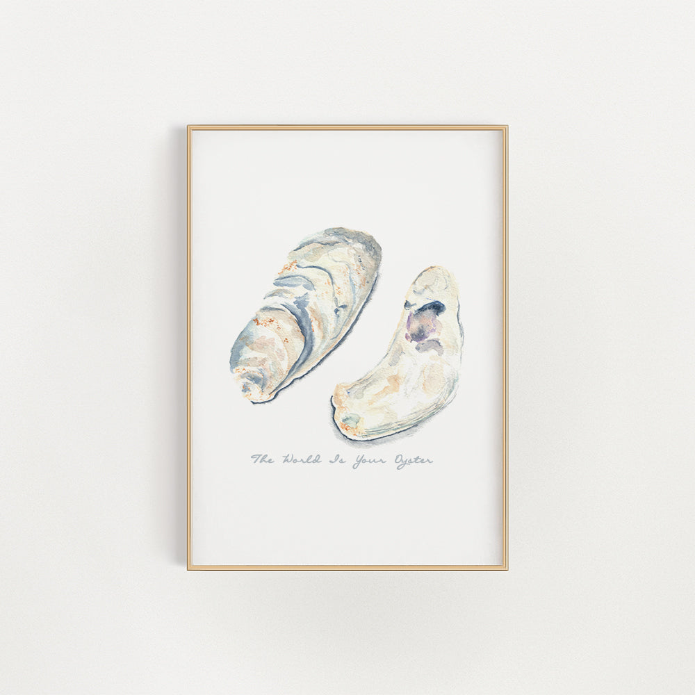 Oysters Giclée Print | Finding Silver Pennies