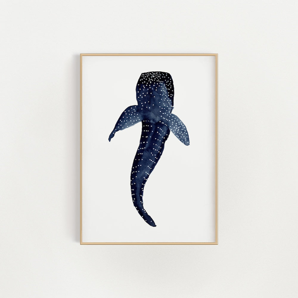 Whale Shark Above Giclée Print | Finding Silver Pennies