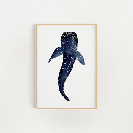 Whale Shark Above Giclée Print | Finding Silver Pennies
