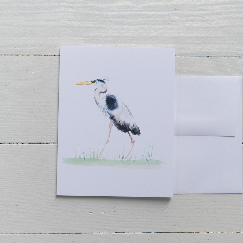 Great Blue Heron Note Card