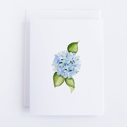 Hydrangea Note Card | Finding Silver Pennies