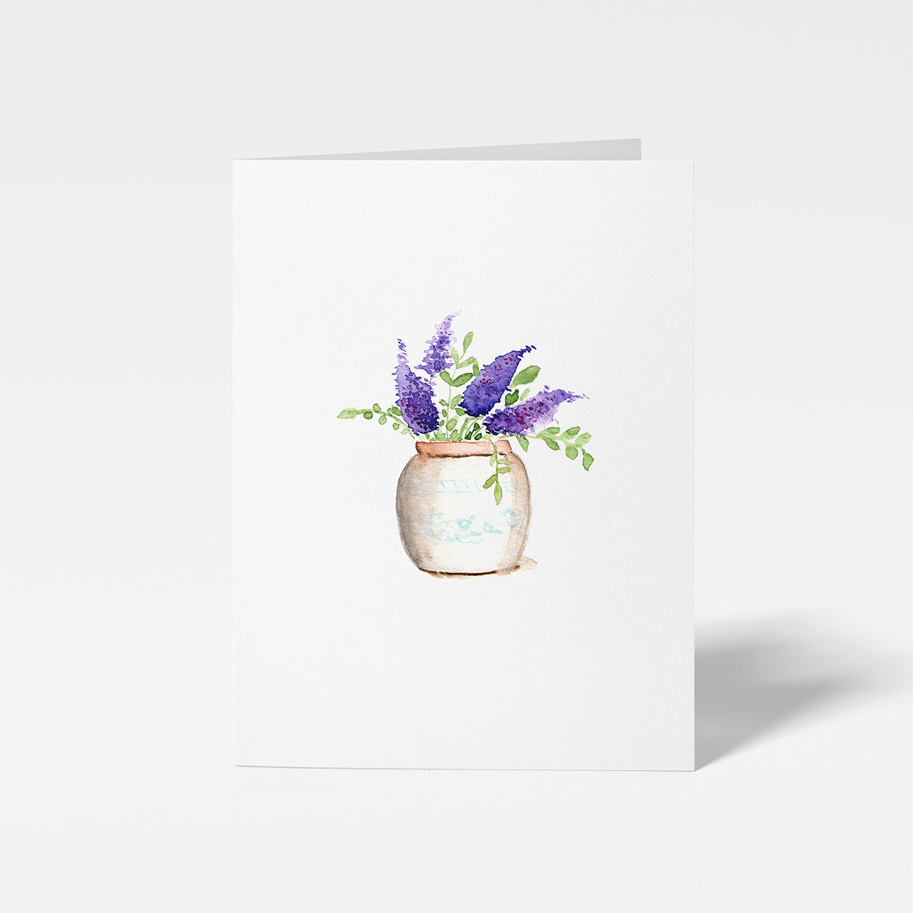 Lilac Mini Card by Danielle Driscoll | Finding Silver Pennies