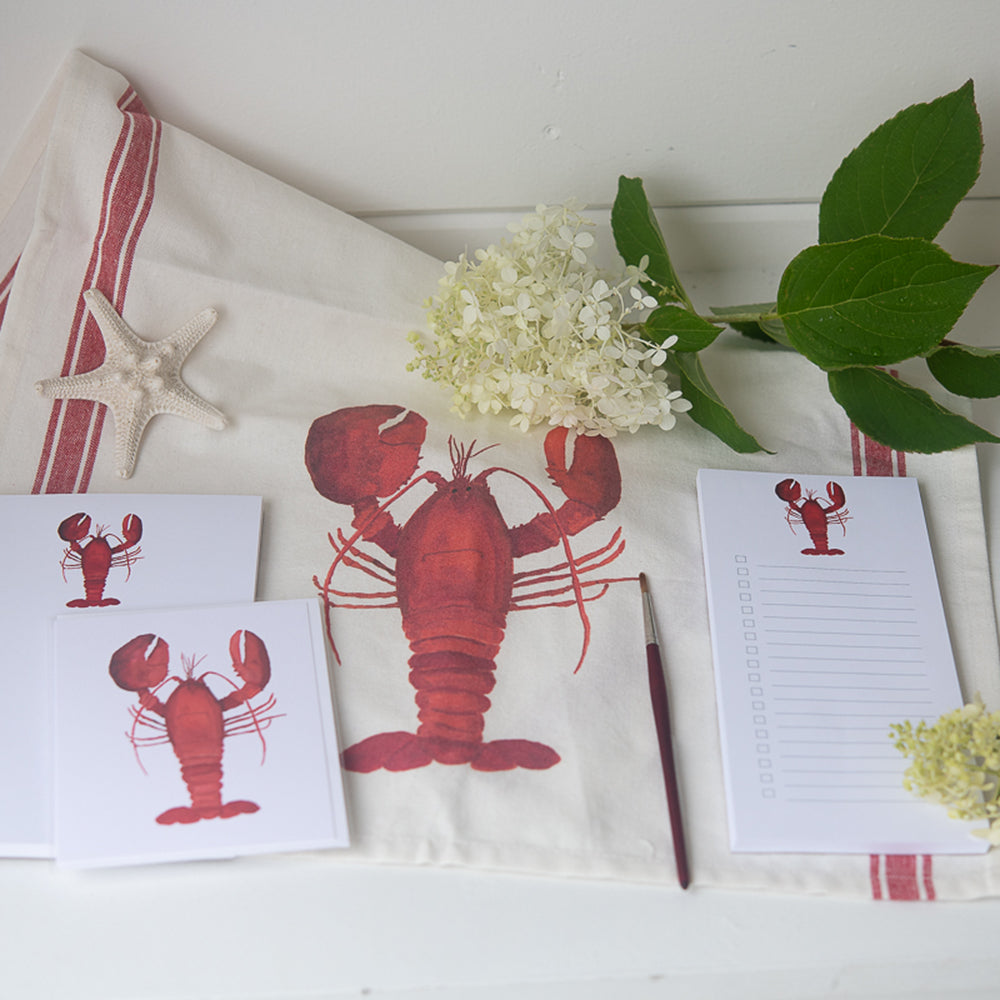 The Lobster Collection | Finding Silver Pennies #lobster #watercolorlobster