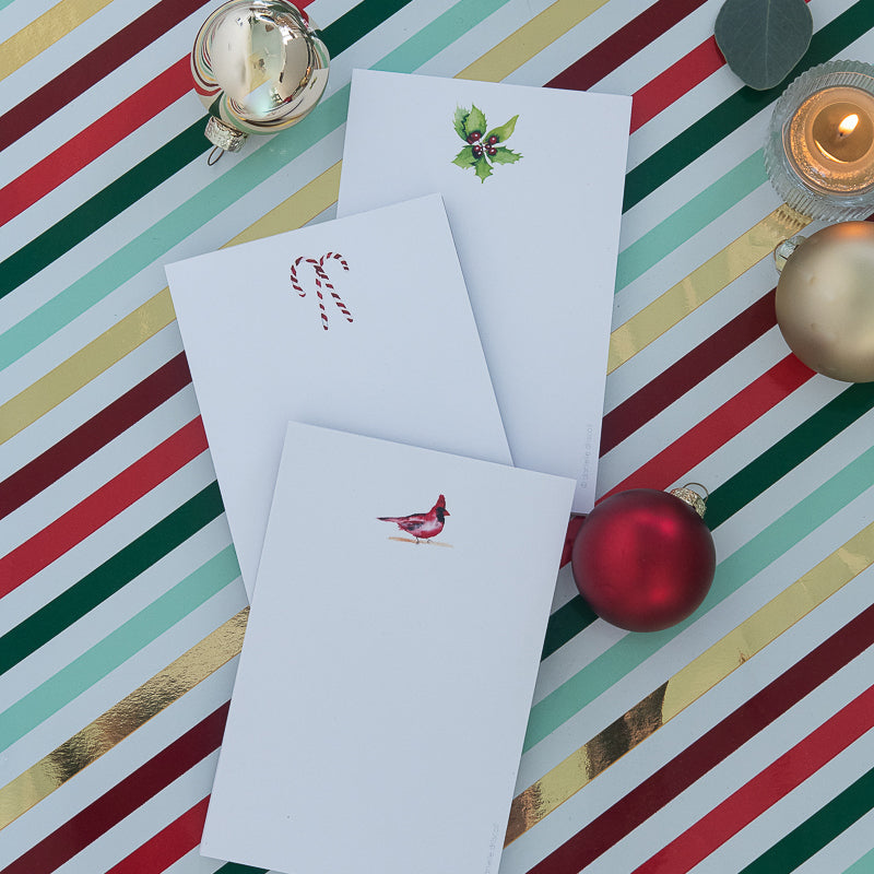 Holiday Mini Notepads by Finding Silver Pennies