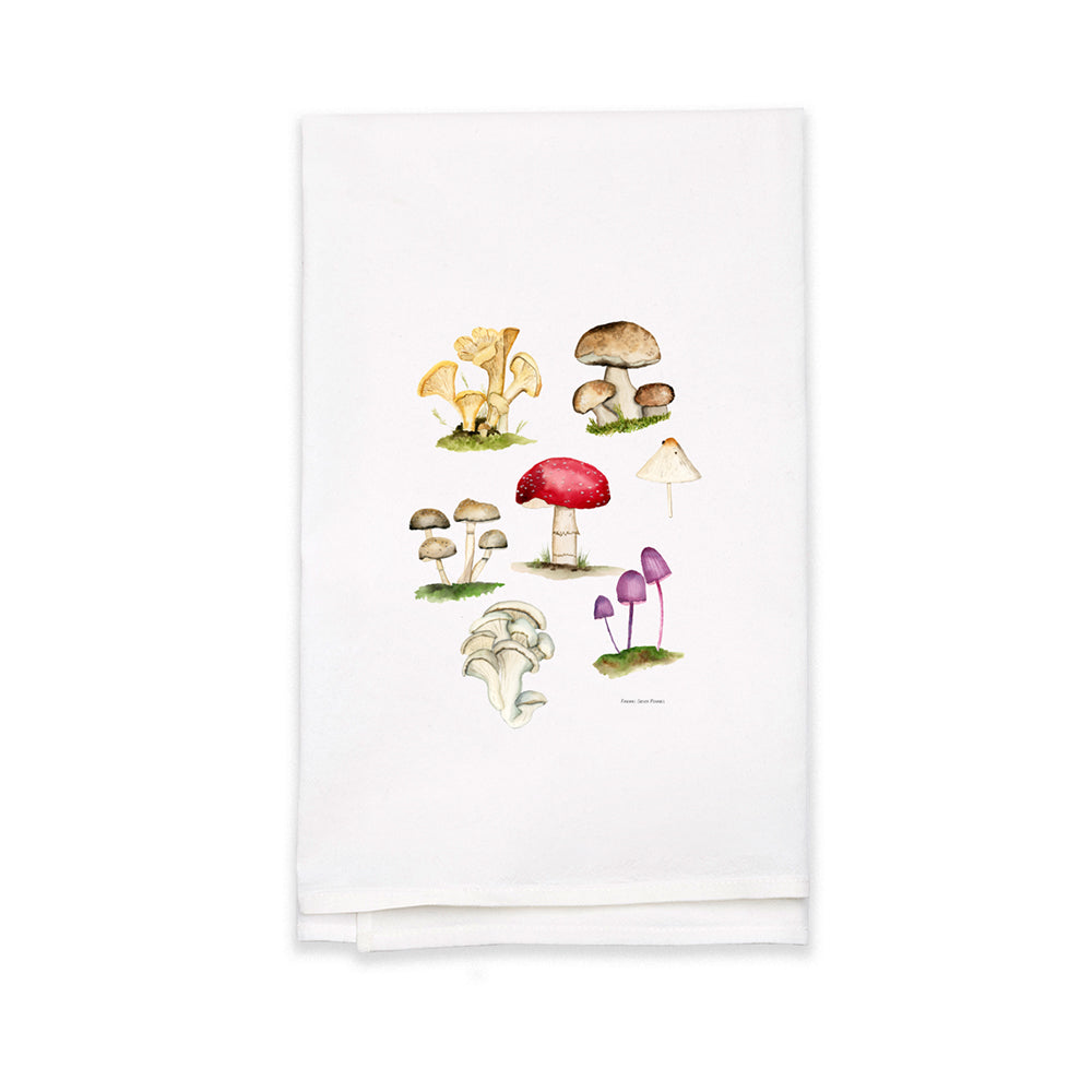 Mushroom Tea Towel | Finding Silver Pennies