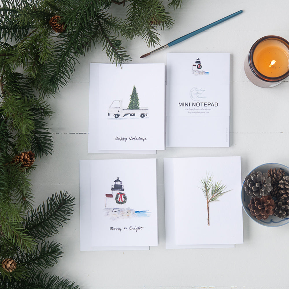 New Holiday Stationery by Danielle Driscoll | Finding Silver Pennies 