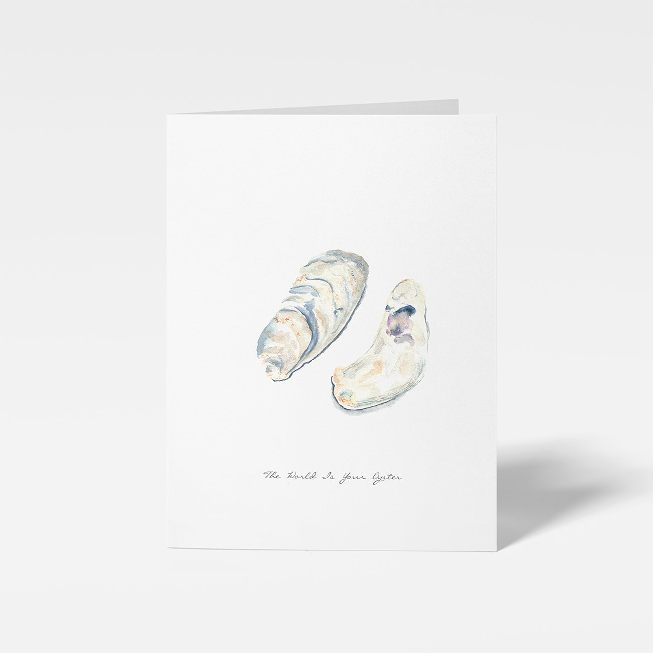 Oyster Mini Card by Danielle Driscoll | Finding Silver Pennies