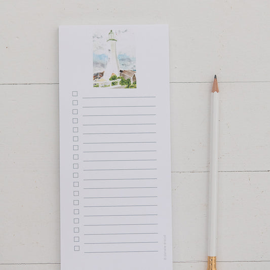 Scituate Lighthouse List Pad | Finding Silver Pennies