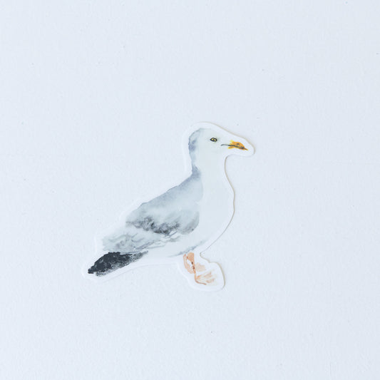 Seagull Sticker | Finding Silver Pennies #watercolor #findingsilverpennies #seagullsticker #watercolorseagull