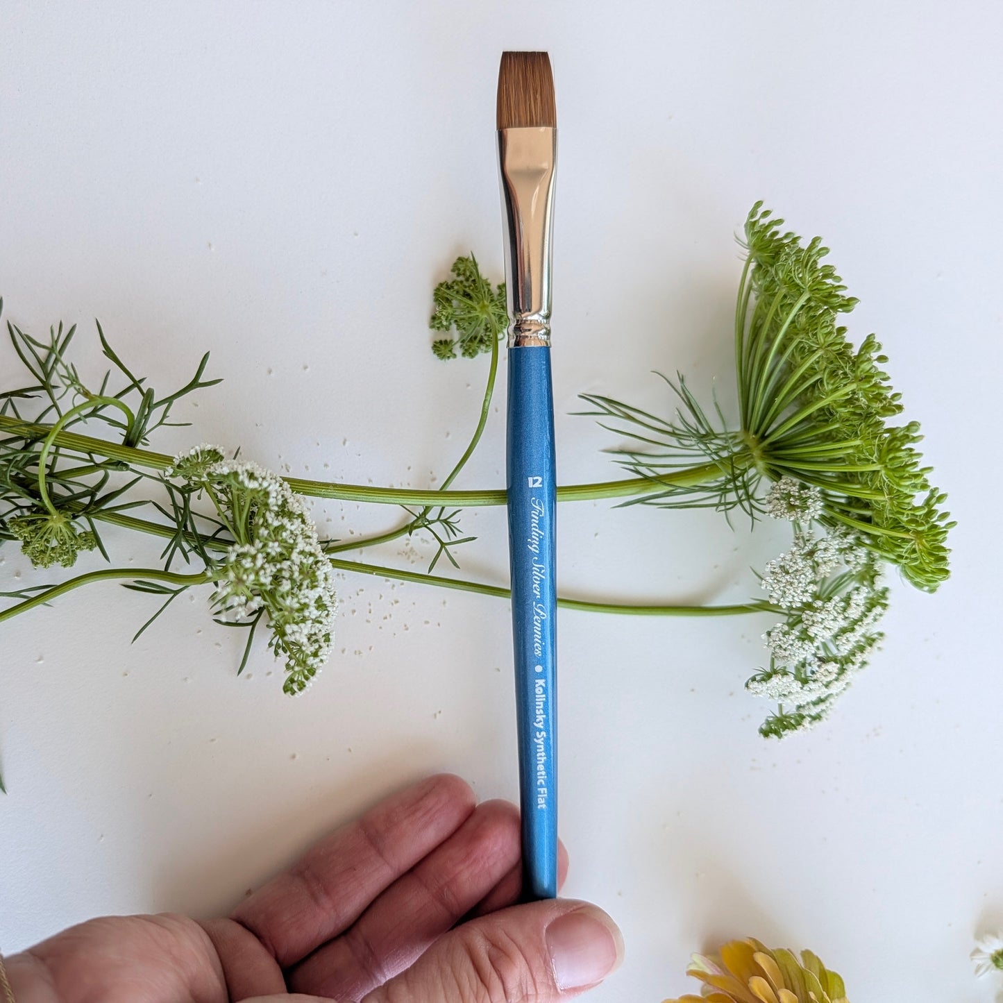 Size 12 Watercolor Brush by Finding Silver Pennies