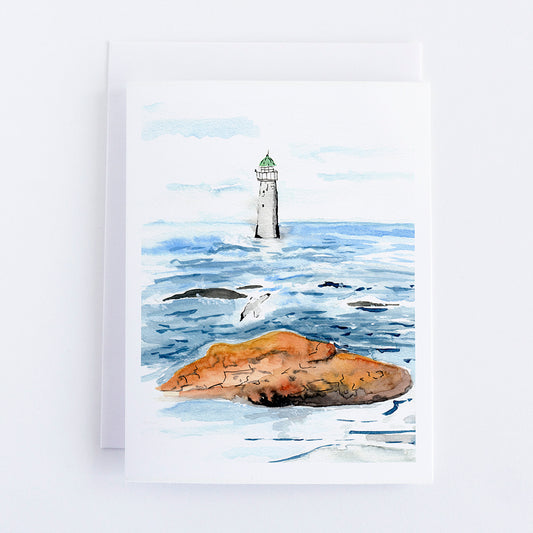 Sunny Day at Minot Note Card by Danielle Driscoll | Finding Silver Pennies