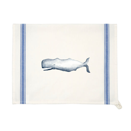 Whale Tea Towel | Finding Silver Pennies