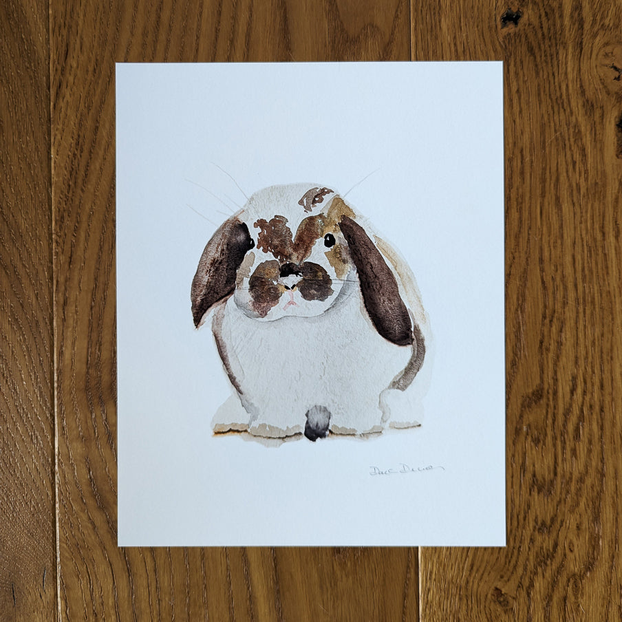 Bunny Giclee Print Unframed