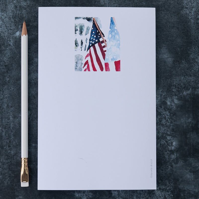 Flags Watercolor Notepads