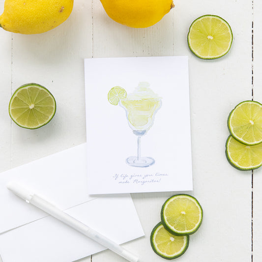 Margarita Watercolor Note Cards with Envelope (Boxed Set)
