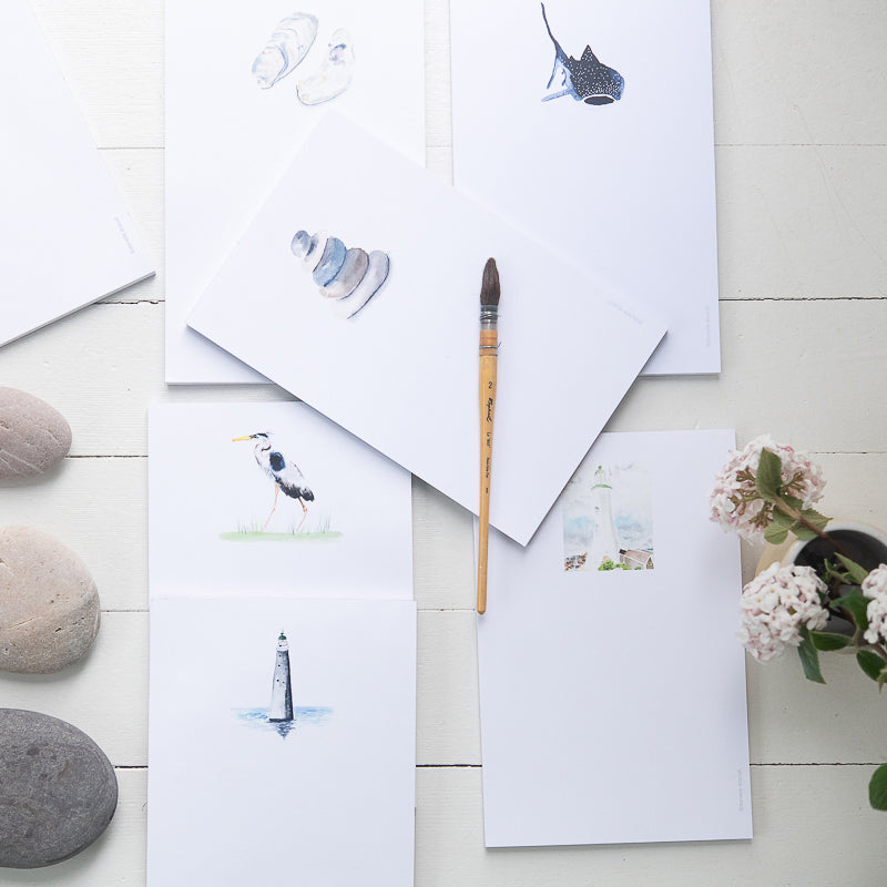 Assorted watercolor notepads by Finding Silver Pennies