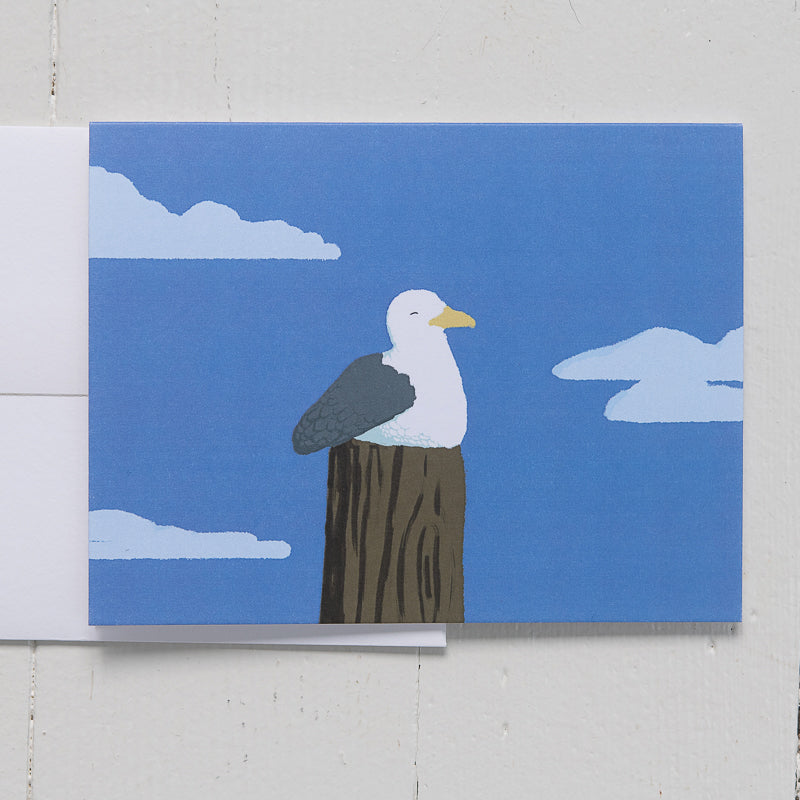 Seagull Note Card with Envelope