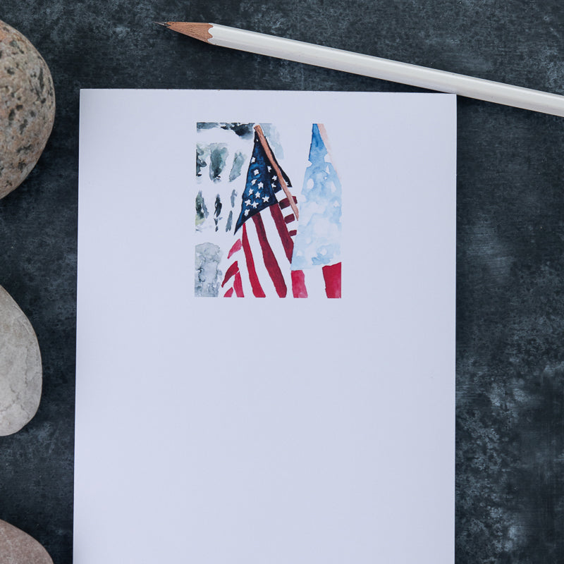 Flags Watercolor Notepads